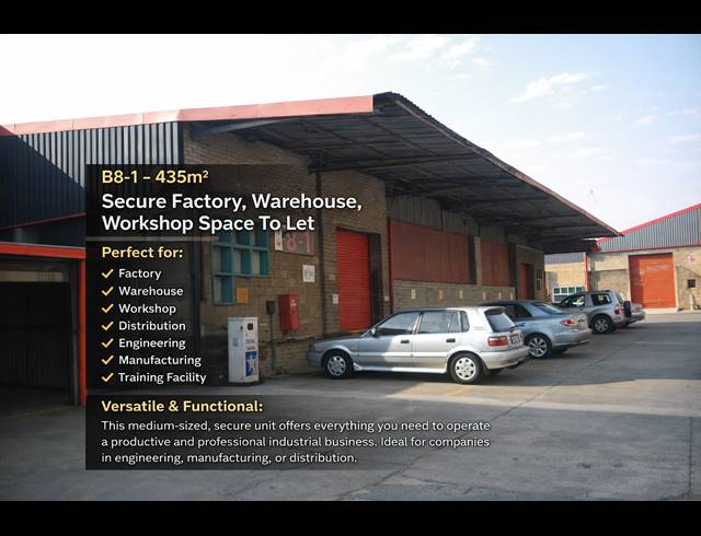 Warehouse property to rent in HERIOTDALE